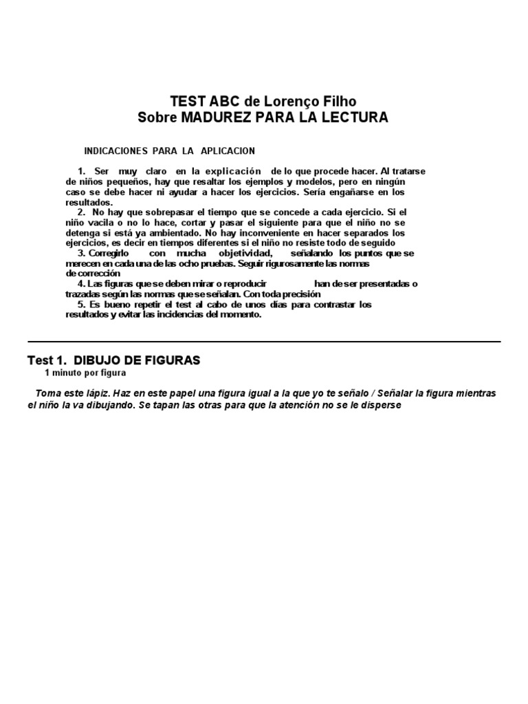 0302 Test ABC de L. Filho | PDF