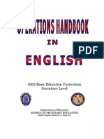 English Learning Competencies Bec 2002