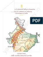 Concept Paper Delhi Mumbai Industrial Corridor PDF