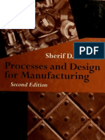 Processes and Design For Manufacturing 1998