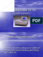 Spektrofotometer UV Vis