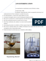 Trans Esterification