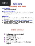 12 - Kalkulasi Harga Pokok Impor