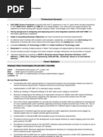 Resume of Nikhil Kumar SAP SRM Techno Functional