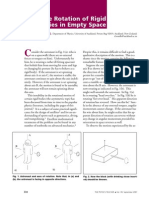 Unstable Rotation of Rigid Bodies in Empty Space: D.A. Wardle