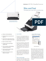 Slim and Fast: Avision AV176U Sheetfed Scanner