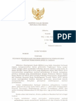 Surat Edaran Menteri Dalam Negeri No.660 Tentang Pedoman Pengelolaan Program Percepatan Pembangunan Sanitasi Permukiman PPSP Di Daerah