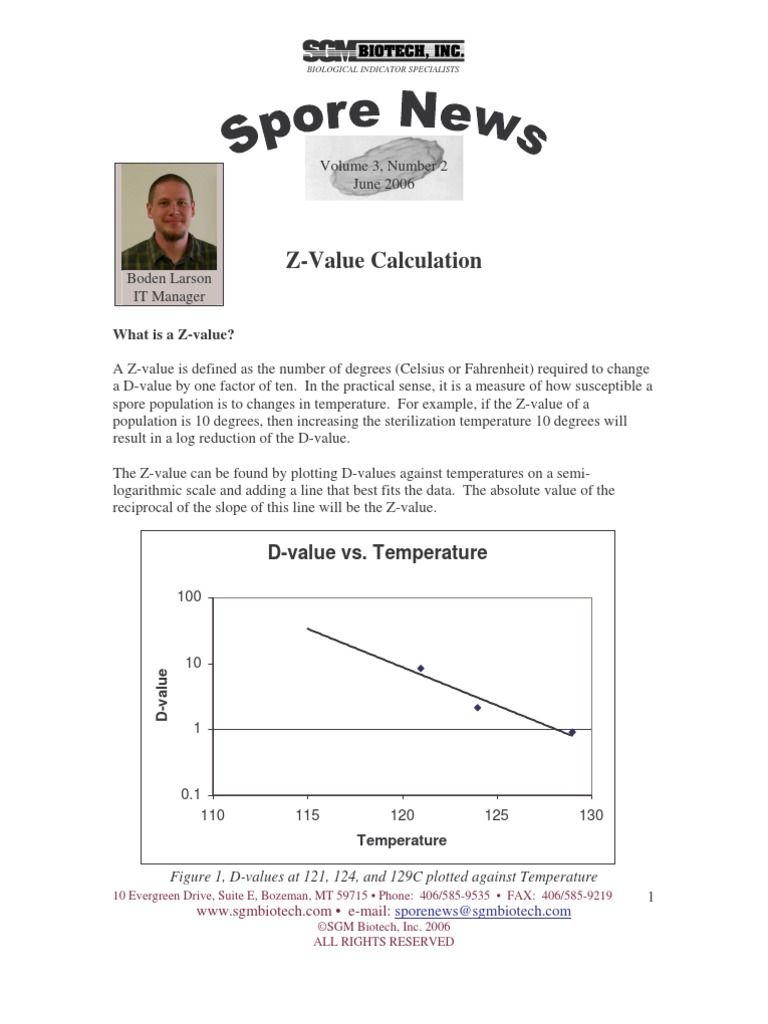 Z Value Determination PDF | PDF | P Value | Temperature