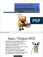 Topic04 Introduction To Input and Output (GPIO) With Freescale MC9S12X.