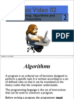 Topic02 Programming, Algorithms and Flow Charts
