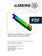 Zachariah 2006 - FEM of Adhesive Interface Between Steel and CFRP