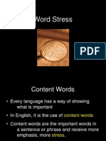 Word Stress