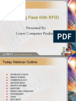 Keeping Pace With RFID: Presented By: Lowry Computer Products