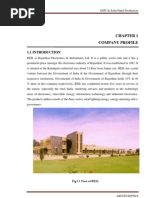 Download a report on emt  solar panel productionREIL by Shivangi Sharma SN126376498 doc pdf