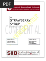 Download StrawberrySyrupADETAILPROJECTREPORTbyajitSN12638007 doc pdf