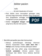 Hubungan Dokter Pasien - PBL 5