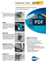 Portable Marking Unit: Self Contained