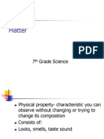 Matter: 7 Grade Science