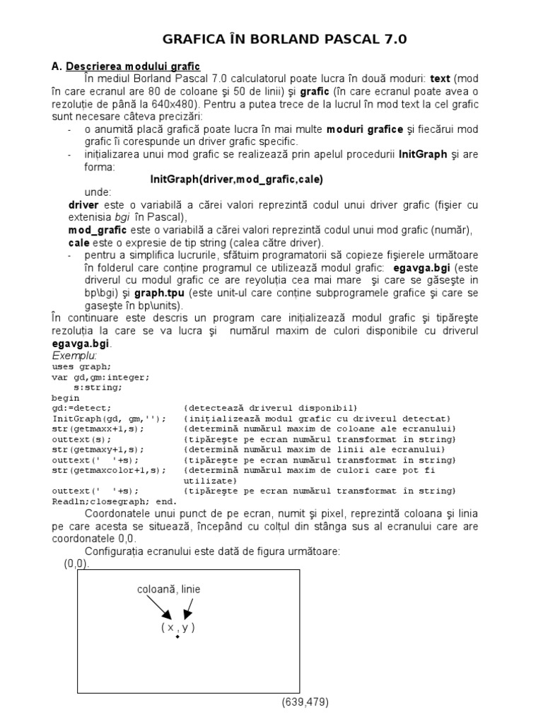 Grafica Pascal | PDF