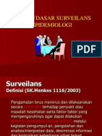 Konsep Dasar Surveilans