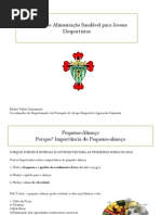 Tudo sobre Alimentação Saudável para Jovens Desportistas