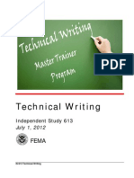 Is 613TechnicalWriting