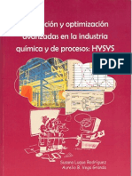Simulacion y Optimizacion Avanzadas en La Industria Quimica y de Procesos HYSYS - Susana Luque