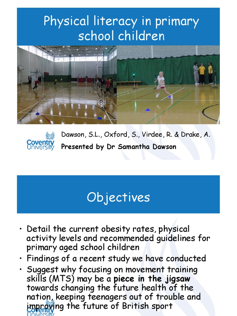 Physical Literacy & Obesity in Kids | PDF | Physical Exercise | Obesity