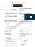 IIT-JEE Mathematics Solutions