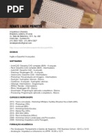 Curriculo Renate Louise Pierotto 2013