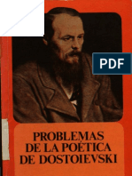 Mijail Bajtin Problemas de La Poetica de Dostoievski