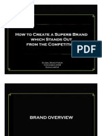 How To Create A Superb Brand