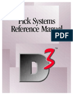 Pick Systems Reference Manual