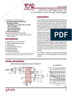 Low Power Energy Harvester IC From Linear Technologies - LTC3108