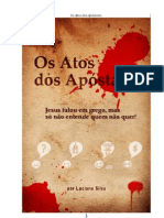 Livro eBook Os Atos Dos Apostatas