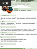 Plano de Ensino Planejamento 2012 02