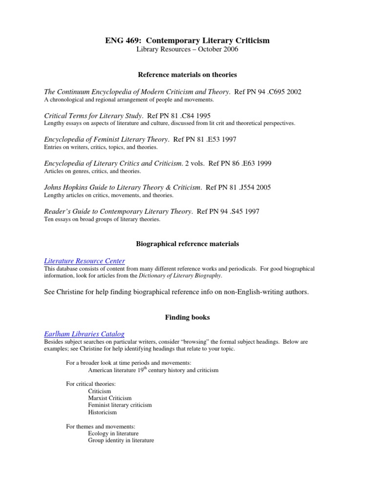 essay of criticism