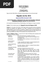 Download RA No 9514 Revised Fire Code by raegab SN12645695 doc pdf