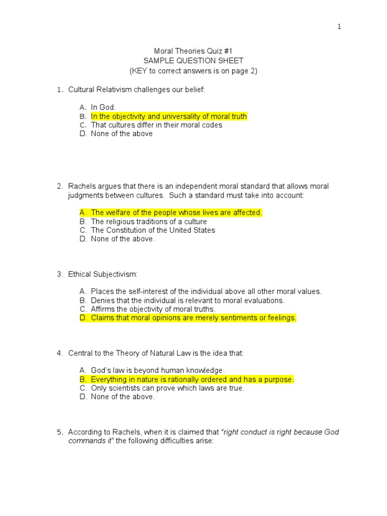 Sample Moral Theories Quiz Questions1(1)