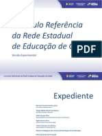 Currículo Referência da Rede Estadual de Educação de Goiás