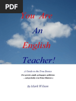 Download You Are An English Teacher by Mark Wilson SN12646969 doc pdf
