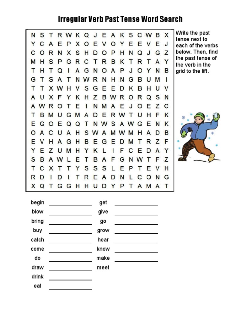 Irregular Verbs Exercises  Onomastics  Morphology Within Irregular Verbs Worksheet Pdf