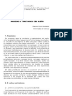 Ansiedad y Trastornos Del Sueno PDF