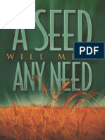 A Seed Will Meet Any Need - Keith Butler