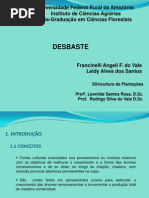 Apresentação Aula de Desbaste