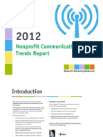 2012 Nonprofit Communications Trends Report