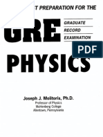 Preparation Guide For GRE Physics