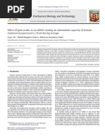 Download Effect of gum arabic as an edible coating on antioxidant capacity of tomato  Solanum lycopersicum L fruit during storage by Chu Bagunu SN126497510 doc pdf