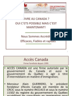 Acces Canada PrEsentation Power Point