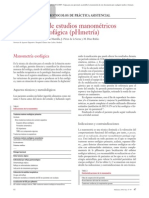 01.008 Indicaciones de Estudios Manométricos y de Acidez Esofágica (Phmetría)